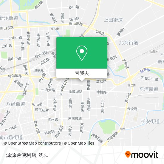 源源通便利店地图
