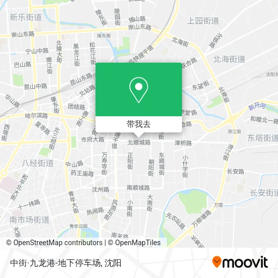 中街·九龙港-地下停车场地图