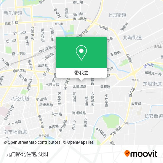 九门路北住宅地图