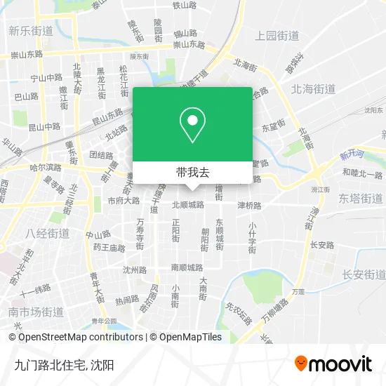九门路北住宅地图