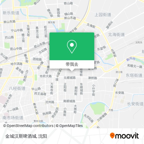 金城汉斯啤酒城地图