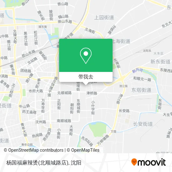 杨国福麻辣烫(北顺城路店)地图