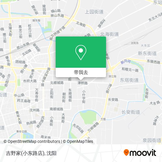 吉野家(小东路店)地图