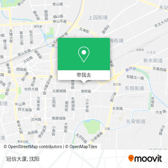 冠信大厦地图