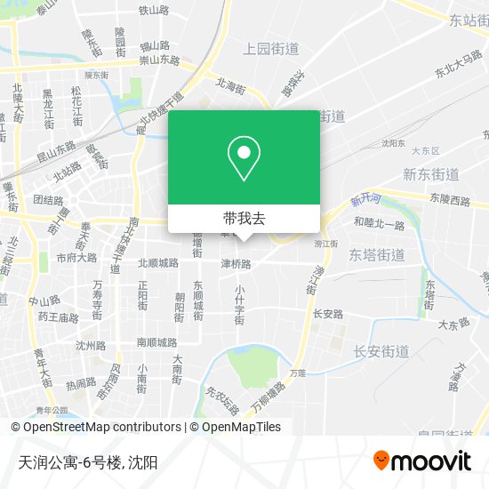 天润公寓-6号楼地图