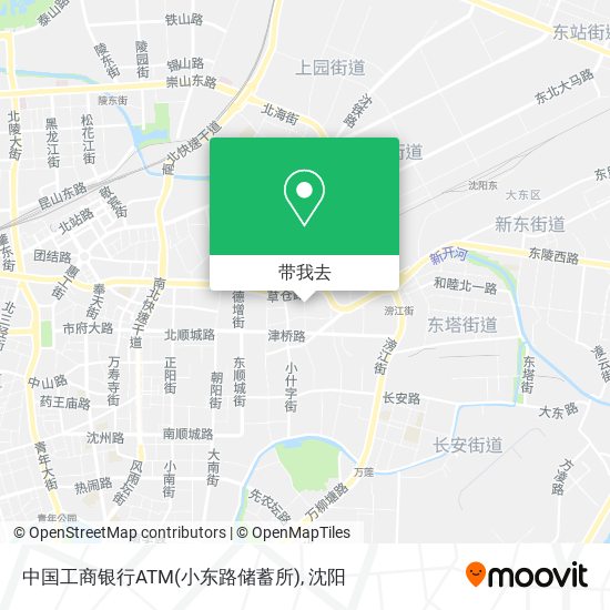 中国工商银行ATM(小东路储蓄所)地图