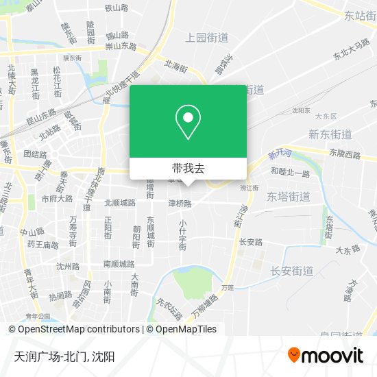 天润广场-北门地图
