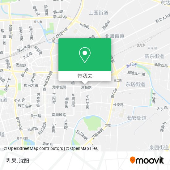 乳果地图