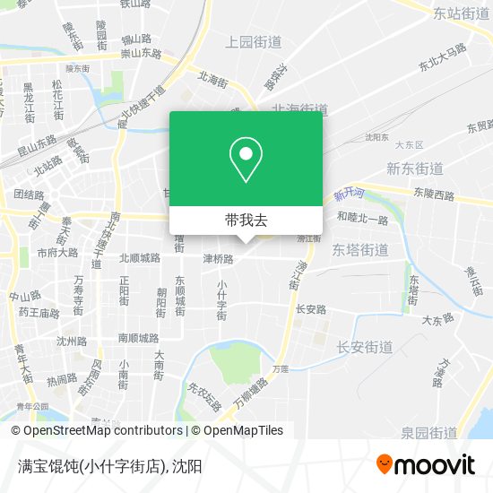 满宝馄饨(小什字街店)地图