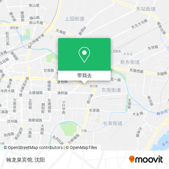 翰龙泉宾馆地图