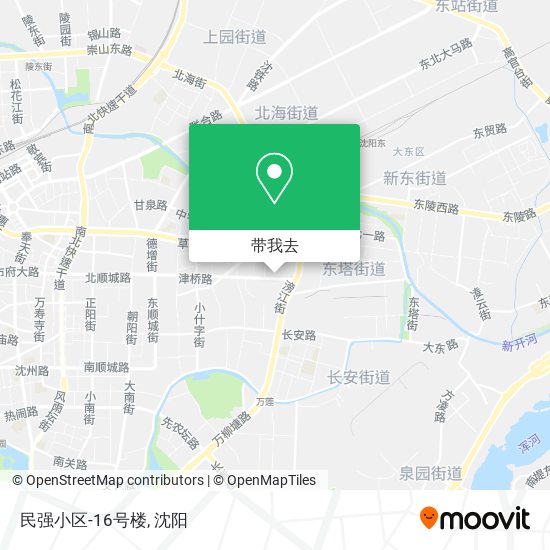 民强小区-16号楼地图