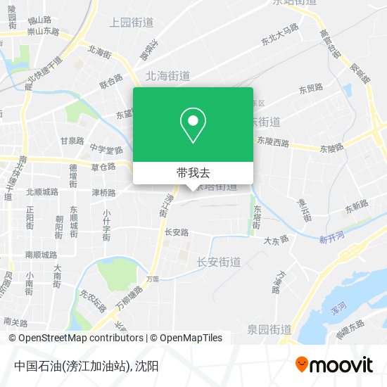 中国石油(滂江加油站)地图