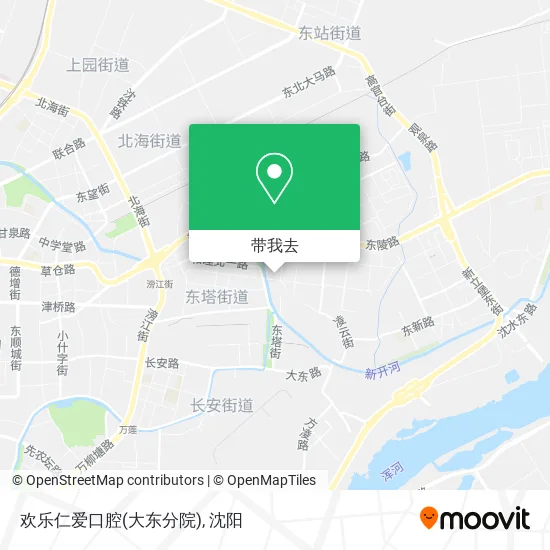欢乐仁爱口腔(大东分院)地图