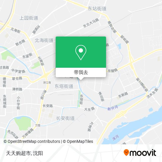 天天购超市地图