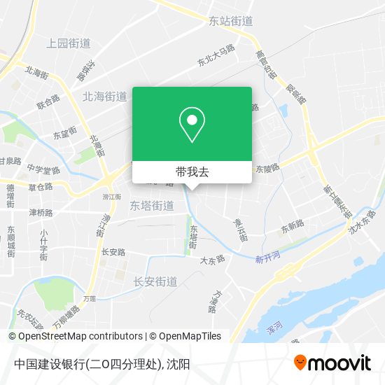 中国建设银行(二O四分理处)地图