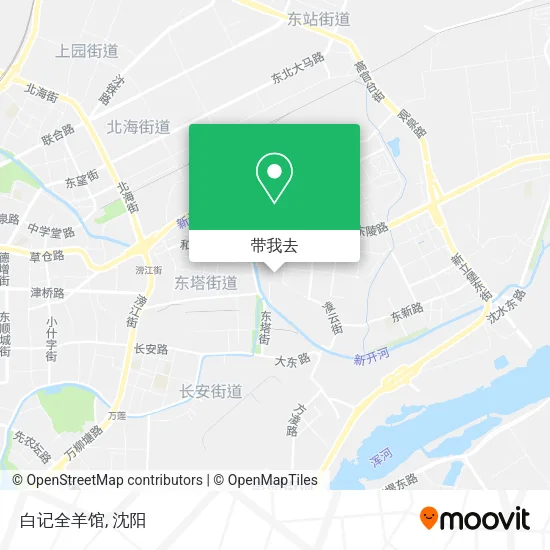 白记全羊馆地图