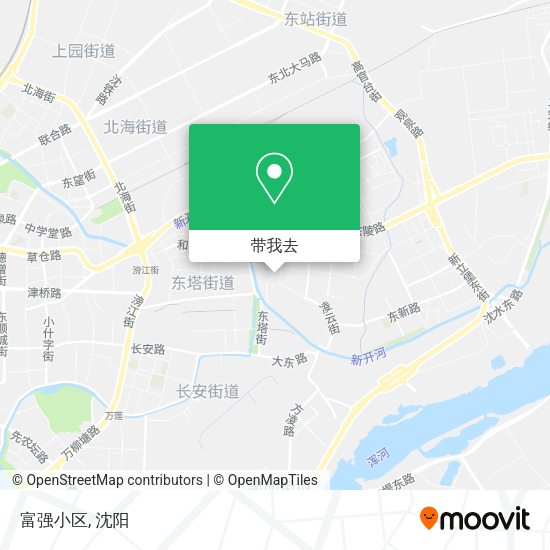 富强小区地图