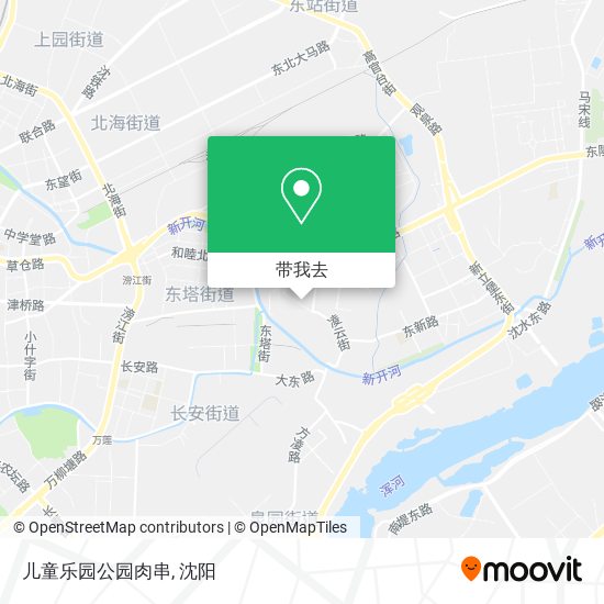 儿童乐园公园肉串地图