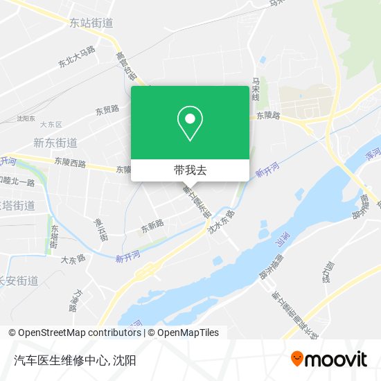 汽车医生维修中心地图