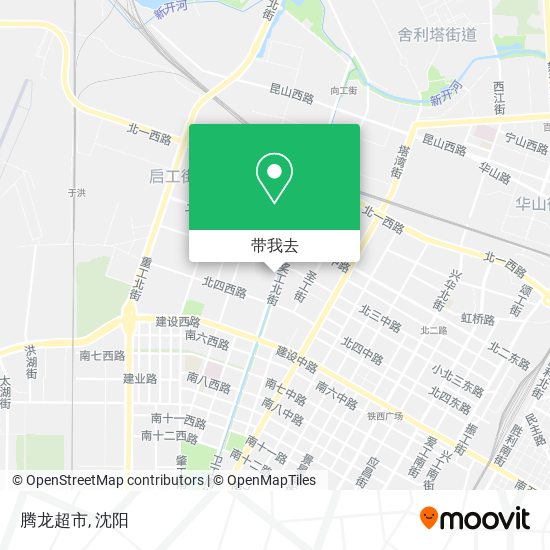 腾龙超市地图