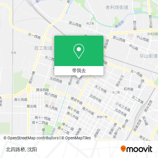 北四路桥地图