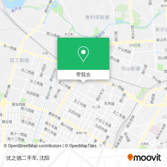 优之德二手车地图