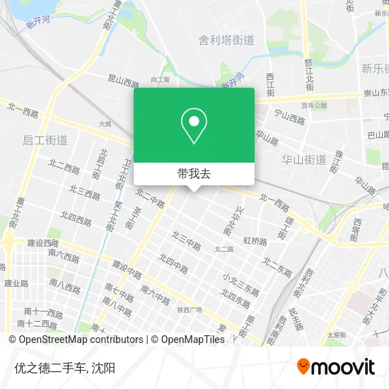 优之德二手车地图