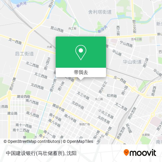 中国建设银行(马壮储蓄所)地图