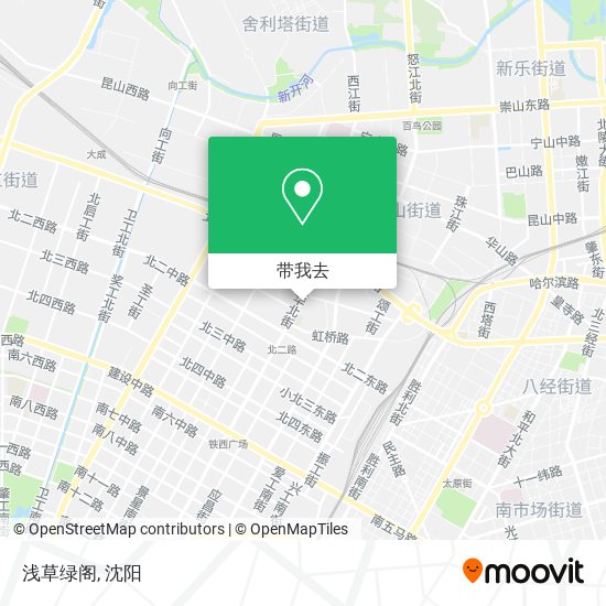 浅草绿阁地图