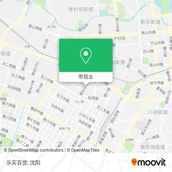 乐宾百货地图
