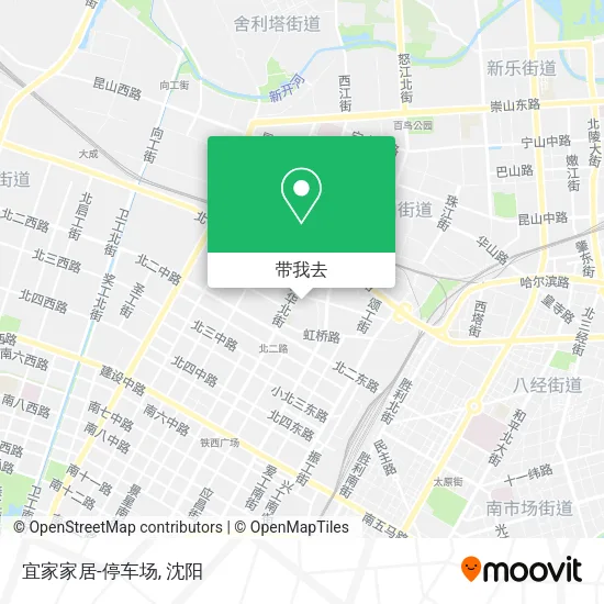 宜家家居-停车场地图