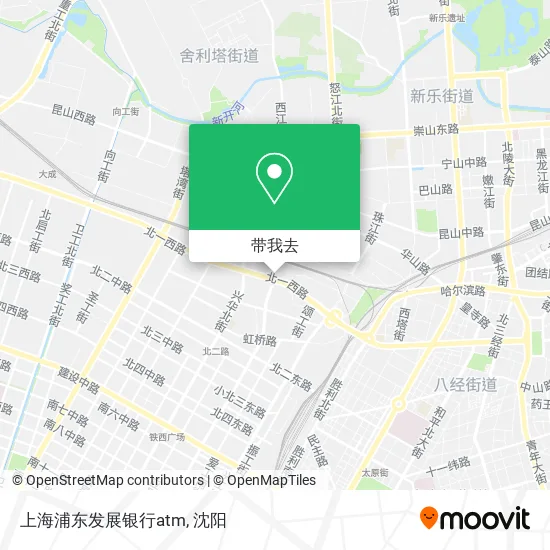 上海浦东发展银行atm地图