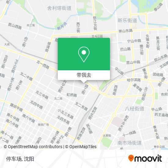 停车场地图