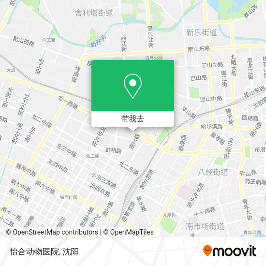 怡合动物医院地图