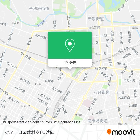 孙老二日杂建材商店地图