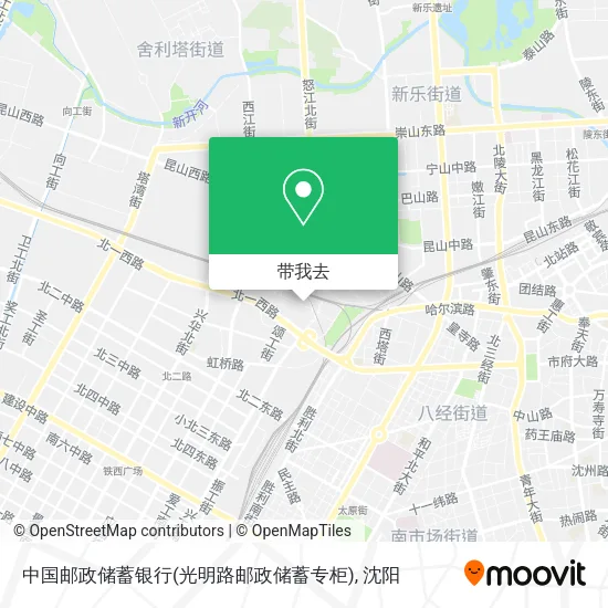 中国邮政储蓄银行(光明路邮政储蓄专柜)地图