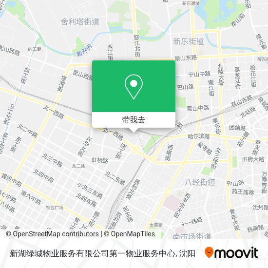 新湖绿城物业服务有限公司第一物业服务中心地图