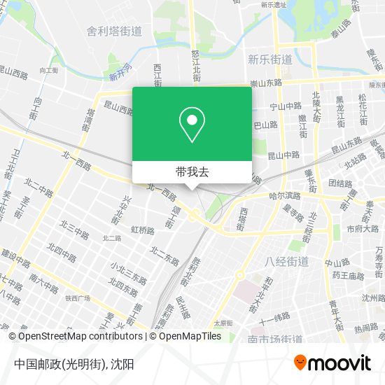 中国邮政(光明街)地图