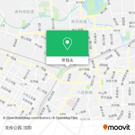 克俭公园地图