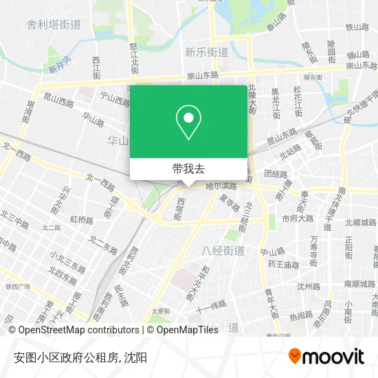 安图小区政府公租房地图