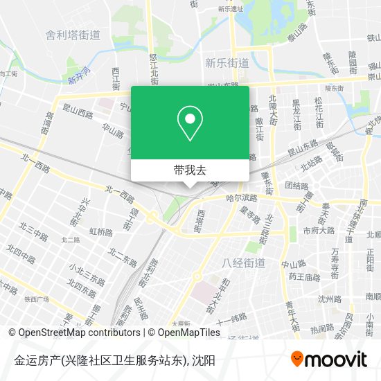 金运房产(兴隆社区卫生服务站东)地图