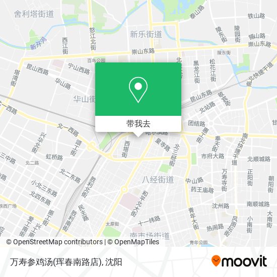 万寿参鸡汤(珲春南路店)地图