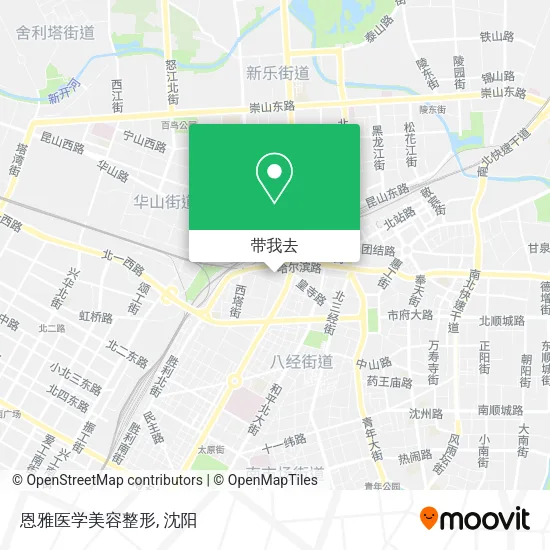 恩雅医学美容整形地图