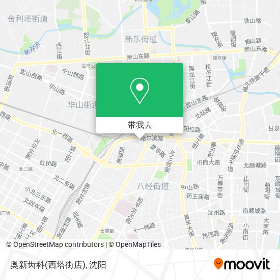 奥新齿科(西塔街店)地图