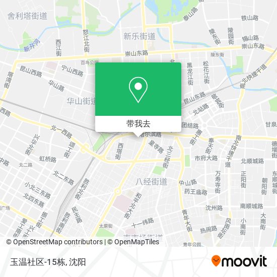玉温社区-15栋地图