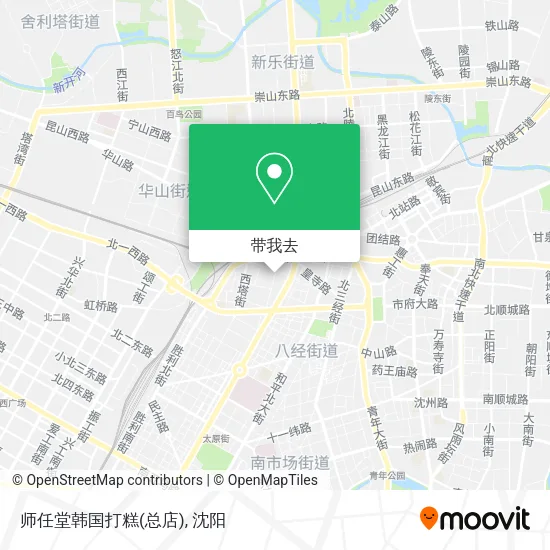 师任堂韩国打糕(总店)地图