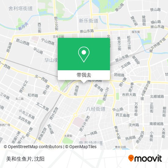 美和生鱼片地图