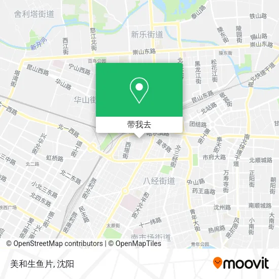 美和生鱼片地图