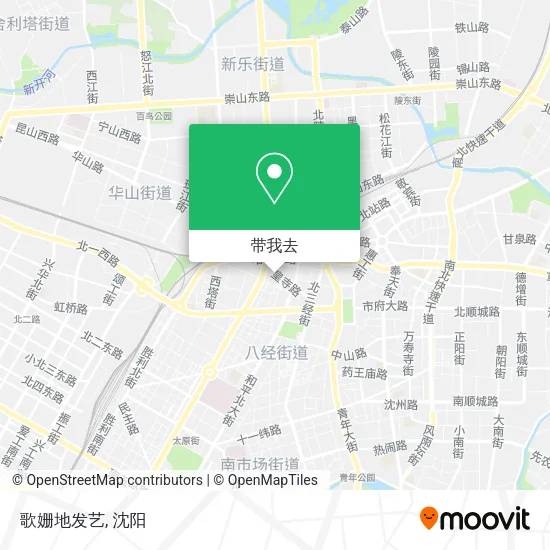 歌姗地发艺地图