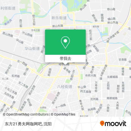 东方21勇夫网咖网吧地图
